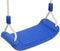 vidaXL Schommelset - Schommelzitjes 38x16 cm - Verstelbare touwen - Blauw (2 stuks)