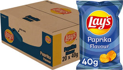 Lay's - Chips lay's paprika 40gr | 20 stuks