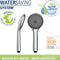 WENKO Handdouche WaterSaving - ø95mm - 1 straalsoort - Chroom - Douchekop - Waterbesparend