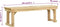 vidaXL - Tuinbank - 140 - cm - geïmpregneerd - grenenhout