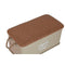 Kofferset Home ESPRIT Polyurethaan Metaal Stads 69,5 X 36,5 X 38,5 cm (3 Stuks)