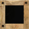 vidaXL - Spiegel - 50x50 - cm - massief - mangohout