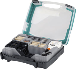 Wolfcraft 4645000 - Universele Deuvelset - 78-delig - Compleet voor houtdeuvelverbindingen (78 stuks)