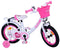 Volare Ashley Kinderfiets - Meisjesfiets - 14 inch - Wit Roze