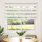 vidaXL - Zebra - rolgordijn - 150x100 - cm - stofbreedte - 145,9 - cm - marmerbeige