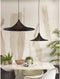 GOOD&MOJO Hanglamp Borabora - Rotan Zwart - Ø40cm - - Hanglampen Eetkamer, Slaapkamer, Woonkamer