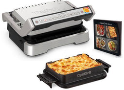 Tefal OptiGrill 4in1 GC774D - Intelligente Contactgrill - 9 Automatische programma's - RVS