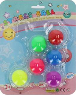 Overige Merken Stress Ballen 6 Stuks