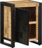 vidaXL - Nachtkastje - 40x30x51 - cm - massief - ruw - mangohout