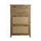 Schoenenrek Versa - Mangohout - 23,5 X 121,5 X 80 CM