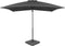vidaXL - Parasol - met - draagbare - voet - antracietkleurig