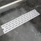 vidaXL - Douchegoot - rechthoekig - 530x140mm - roestvrij - staal