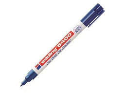 edding 8400 - Multimedia permanent marker - Wrijf- en watervast - Blauw