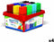 Set Viltstiften Giotto Turbo Color Multicolour (4 Stuks)