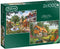 Falcon The Woodland Cottage - Legpuzzel - 2 x 1000 stukjes (2 stuks)
