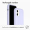 Accezz iPhone 11 - Liquid Silicone Backcover - Schokabsorberend - Paars