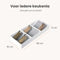 LBB - Kruidenrek - Voor 9 potjes - Lade - 38cm - Kruidenbak - Kruiden lade organizer - Kruidenpotjes