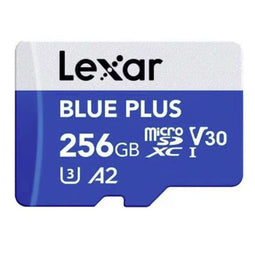 Lexar LMSBLPL256G-BNANG - Micro SD-Kaart - 256 GB - Blauw