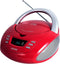 Denver TCU-211 - Boombox met radio CD USB - Rood