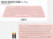 Logitech K380 - Multi-Device Bluetooth Toetsenbord - Voor Mac - Roze