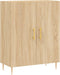 vidaXL - Dressoir - 69,5x34x90 - cm - bewerkt - hout - sonoma - eikenkleurig