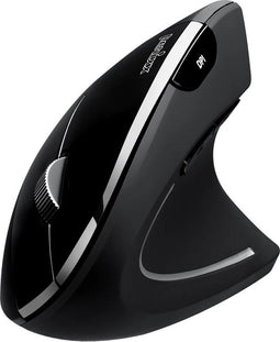 Perixx Perimice 813 - Draadloze ergonomische verticale muis - 2,4GHz + Bluetooth - Anti slip coating