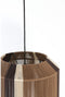 Light & Living Hanglamp Kozana - Donkerbruin - Ø36cm - Modern - Hanglampen Eetkamer, Slaapkamer, Woonkamer