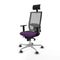 Bureaustoel met hoofdsteun Piqueras y Crespo 1D086G1 Paars