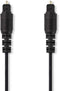 Nedis CAGB25000BK20 - Optische digitale kabel S/PDIF - 200 cm - Zwart