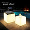 tectake® Luminous Cube - LED lichtkubus 43x43x43 cm - 16 RGB kleuren 5 lichtmodi