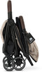 Deryan Air Buggy - Vliegtuig buggy - Geïntegreerde transporttas - Nougat