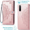 iMoshion Hoesje Geschikt voor Sony Xperia 10 III Hoesje Met Pasjeshouder - iMoshion Mandala Bookcase - Rosé Goud