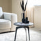 Sidetable Kenji - black - Rond - 50cm