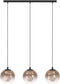 EGLO Ariscani 1 - Hanglamp - E27 - Verstelbaar - Zwart/Koper