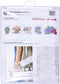 Thea Gouverneur - Borduurpakket met telpatroon - 2046 - Voorgesorteerde DMC Garens - Blauwe Hortensia - Linnen - 44 cm x 39 cm - DIY Kit
