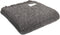 Plaid Wafer Donker Grijs (Slate) - 150x183 - Nieuw Wol - Tweedmill UK