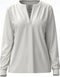 Ichi IHMAIN LS2 - Dames Blouse - V-hals - Maat 36