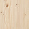 vidaXL Tuintafel 82,5x50,5x45 cm massief grenenhout