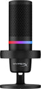 HyperX DuoCast - USB-microfoon - RGB-lichtring en tap-to-mute - Zwart