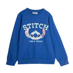 Sweater zonder Capuchon Stitch Donkerblauw Maat 10 Jaar
