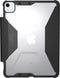 Urban Armor Gear Plyo - Bookcase voor Apple iPad Air 5 (2022) - Volledige bescherming met standaard - Zwart/IJs