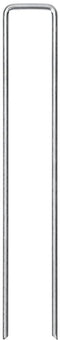 vidaXL - Grondharingen - 50 - st - U-vormig - 20x4 - cm - gegalvaniseerd - staal