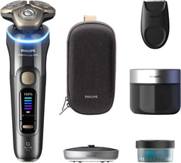 Philips i9000 Prestige Ultra XP9402/31 - Elektrisch scheerapparaat - SkinIQ Pro technologie - Grijs