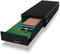 Icy Box IB-1916M-C32 - Externe behuizing - M.2 80mm - USB 3.2 Gen2x2 type-C - Zwart