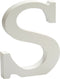 Pincello Decoratieletter S 15 X 1,8 Cm Hout Wit