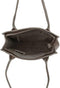 DSTRCT Portland Road - Suede Leren Shopper Anaconda Print - Grijs