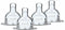 Set van 4 platte Dodie Sensation Teists - Flow 5