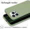 iMoshion Hoesje Geschikt voor iPhone 15 Pro Max Hoesje Siliconen - iMoshion Color Backcover - groen