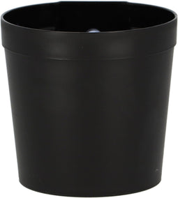 Esschert Design Raambloempot - Zuignap - Verhoogde bodem - D13.5cm x H 12.10cm - Zwart