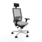 Bureaustoel met hoofdsteun Piqueras y Crespo 3D026N1 Lichtgrijs